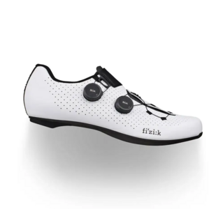 1 paar Fietsschoenen maat 45 Fizik , Vento Infinito Carbon Wide, Wit/Z